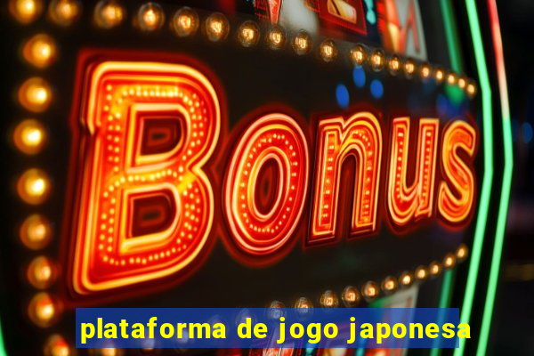 plataforma de jogo japonesa